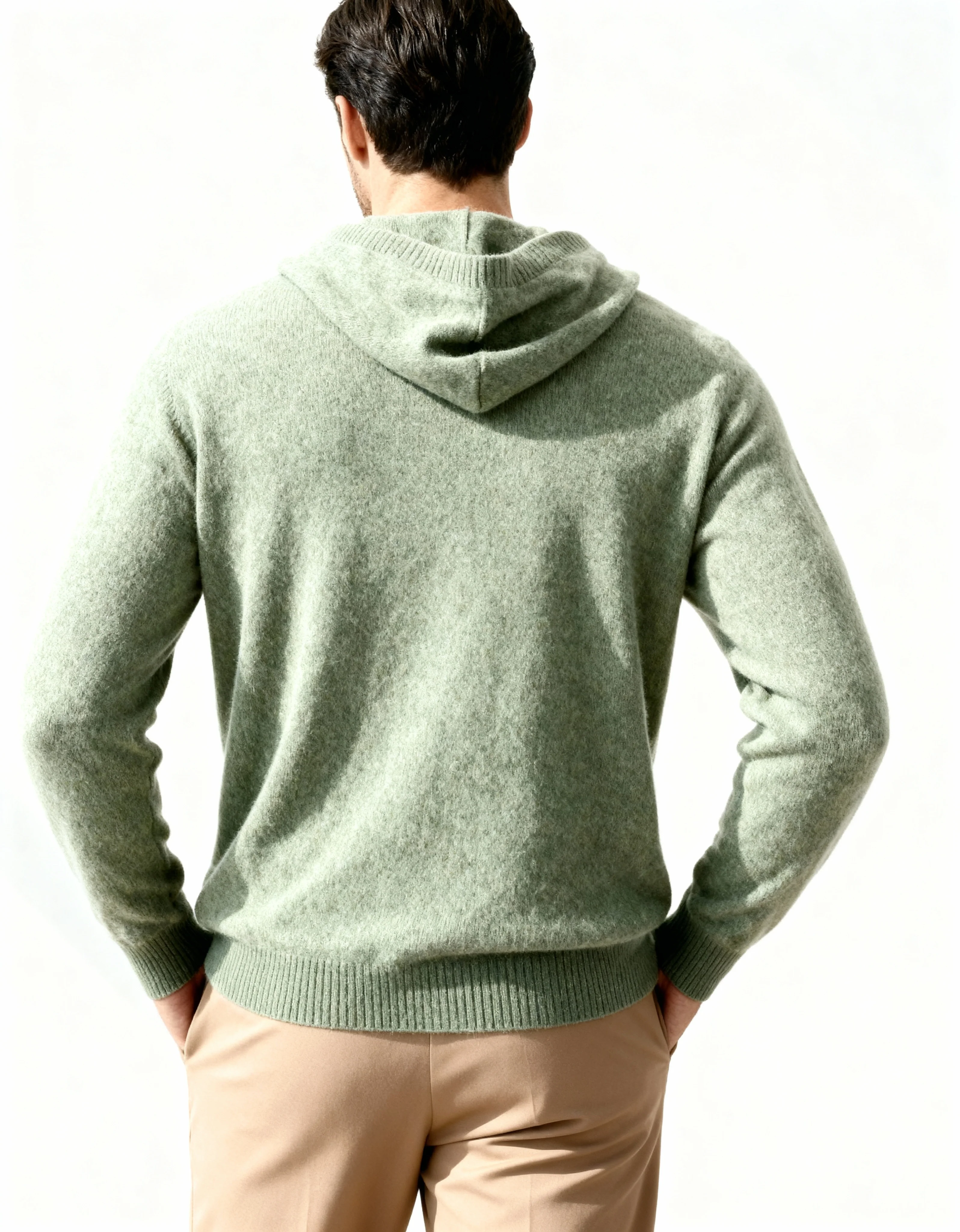 100% Cashmere Hoodie - Image 14