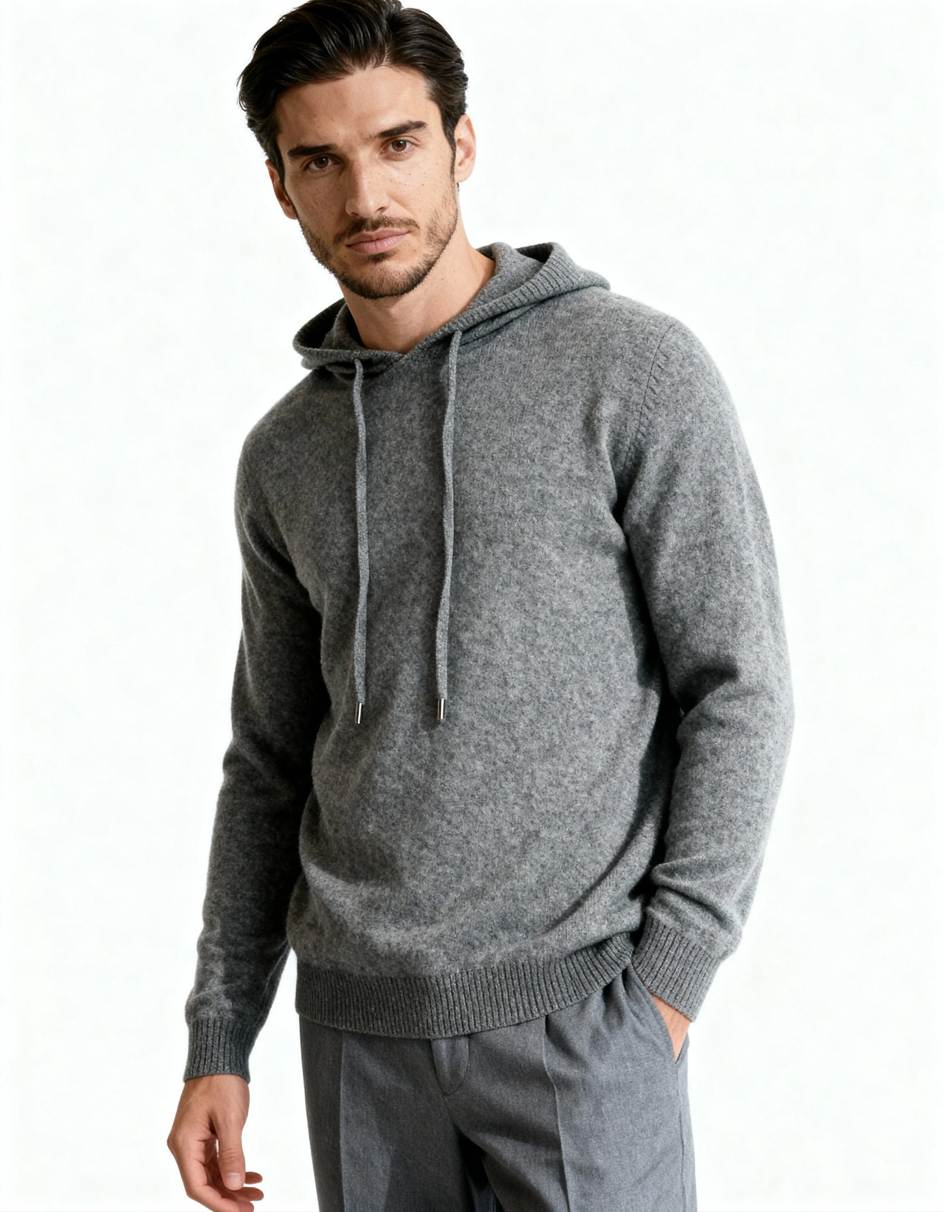 100% Cashmere Hoodie - Image 15