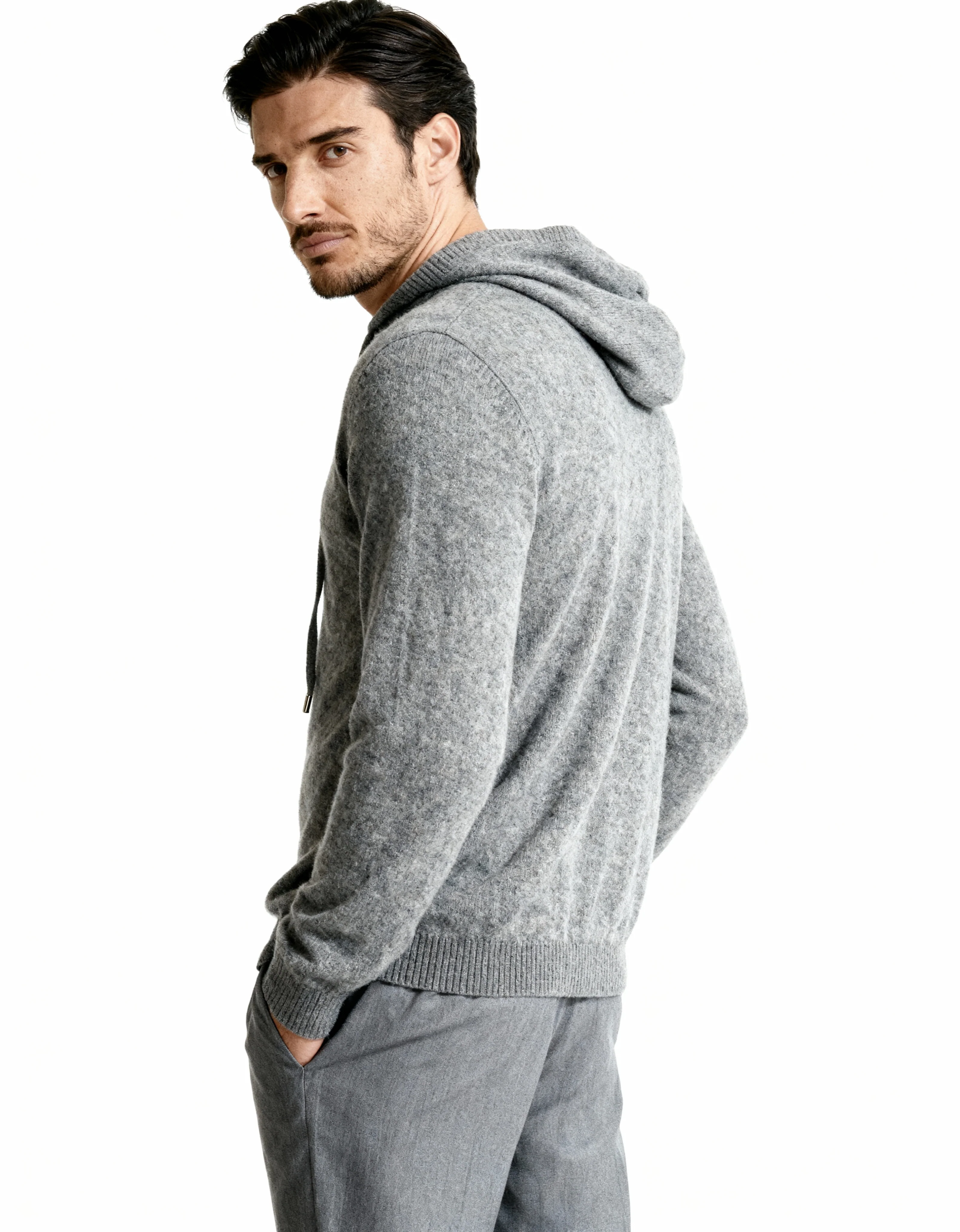 100% Cashmere Hoodie - Image 16