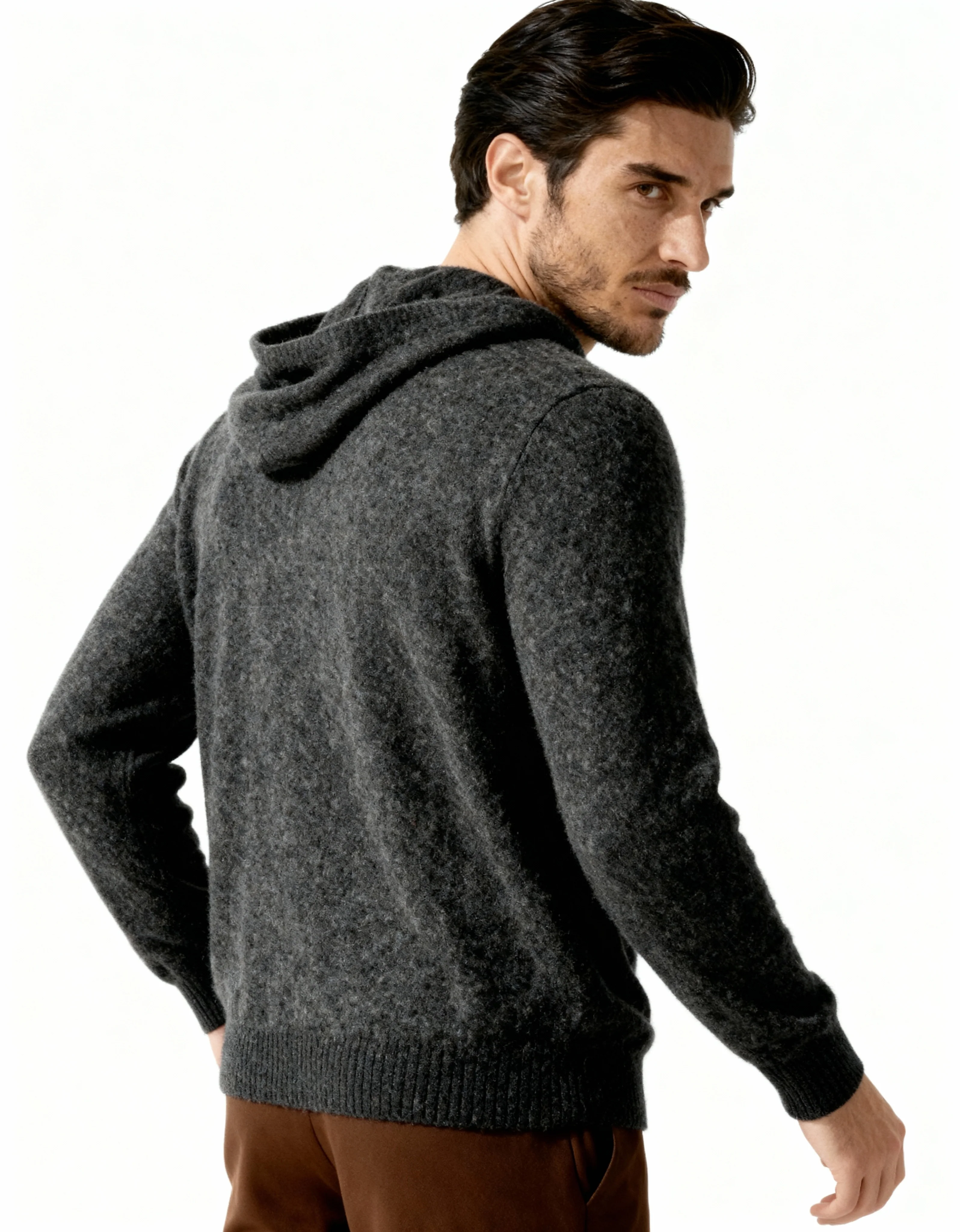 100% Cashmere Hoodie - Image 3