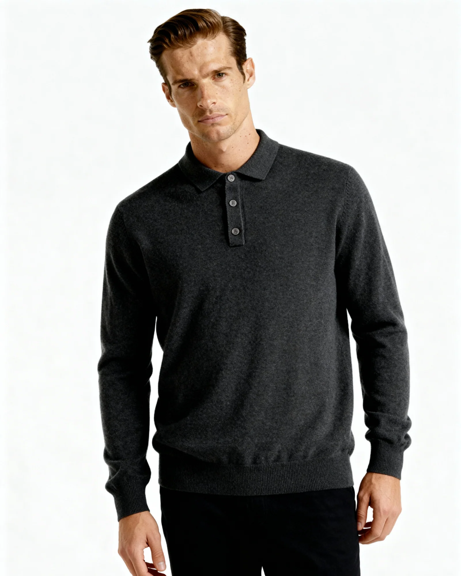 100% Cashmere Polo - Image 18