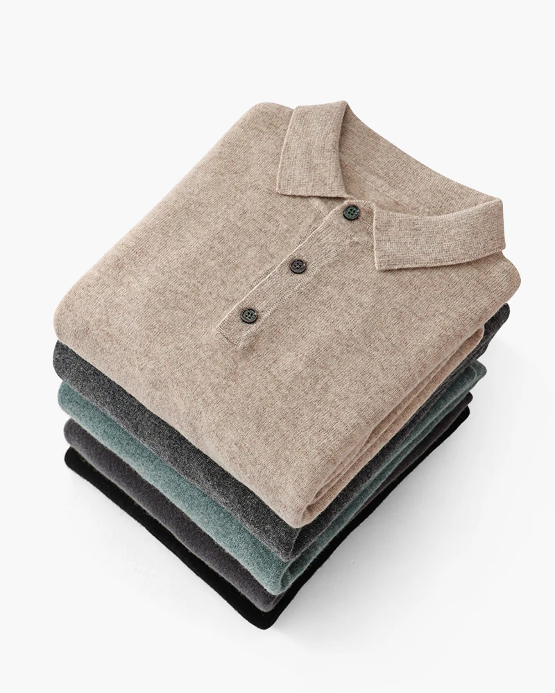 100% Cashmere Polo - Image 5