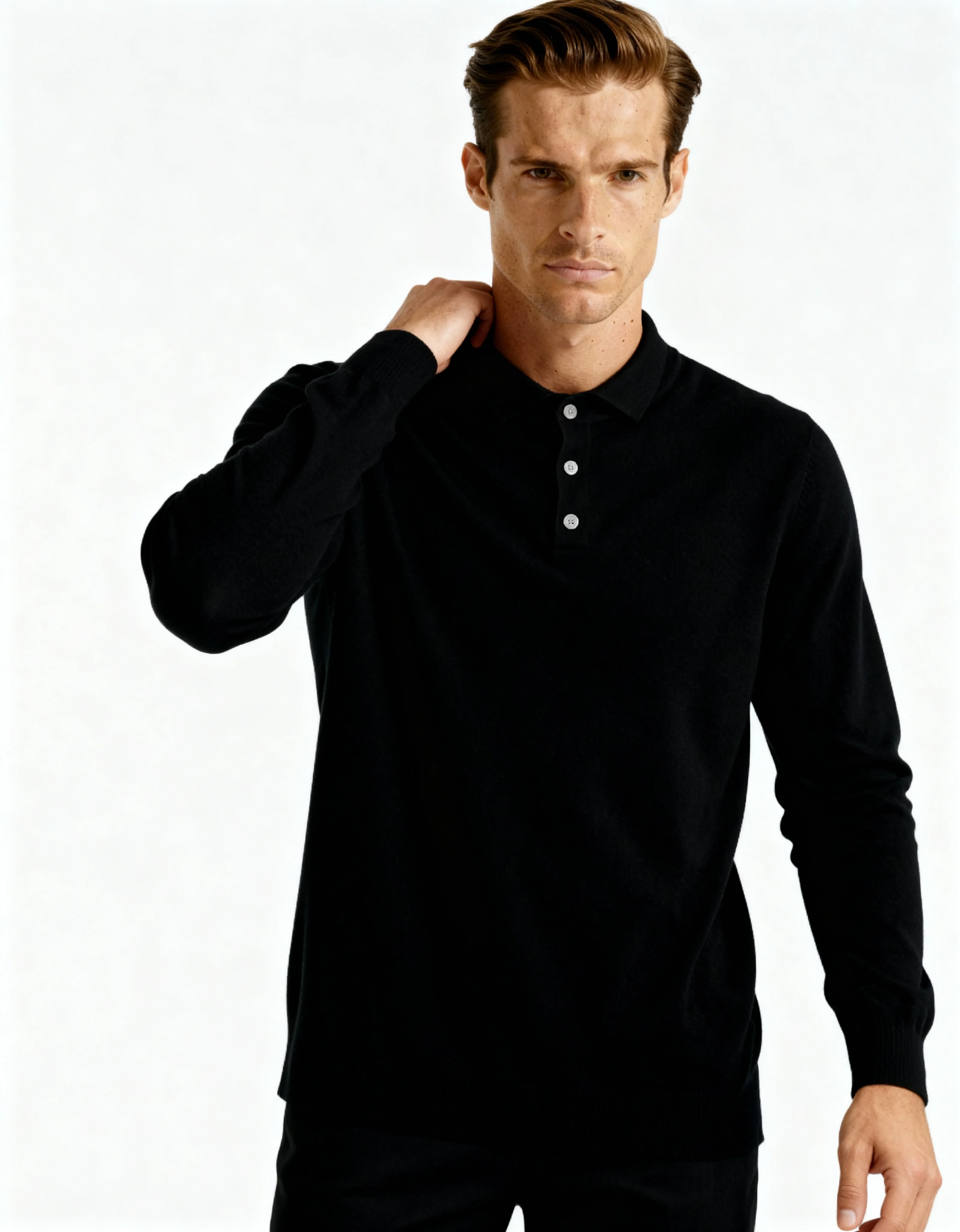100% Cashmere Polo - Image 8