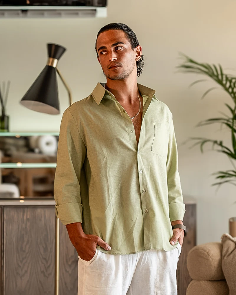 Cape Town - 100% Linen Shirt - Image 15