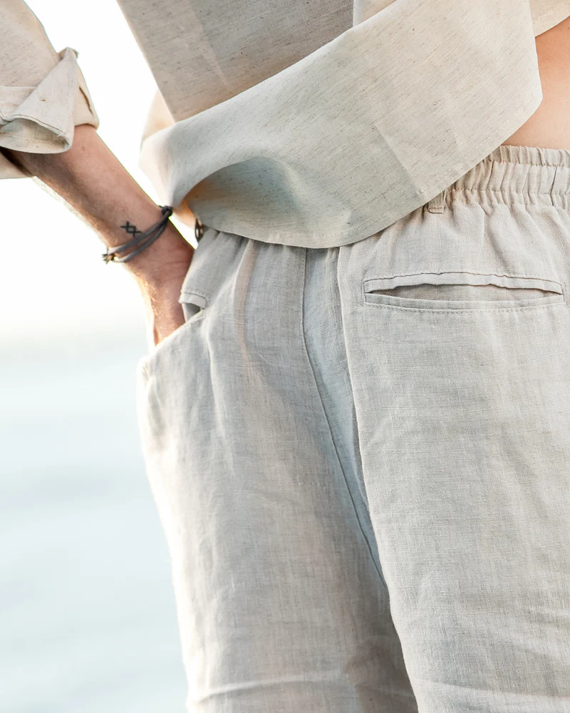 Casablanca - Premium Linen Shorts - Image 7