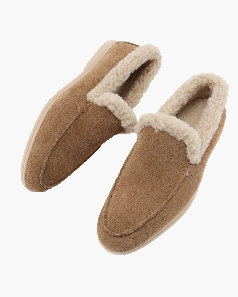 Fur-Lined Premium Loafers - Image 9
