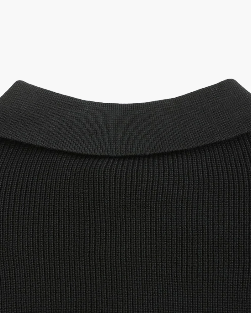Cesare Half Zip Sweater - Image 4