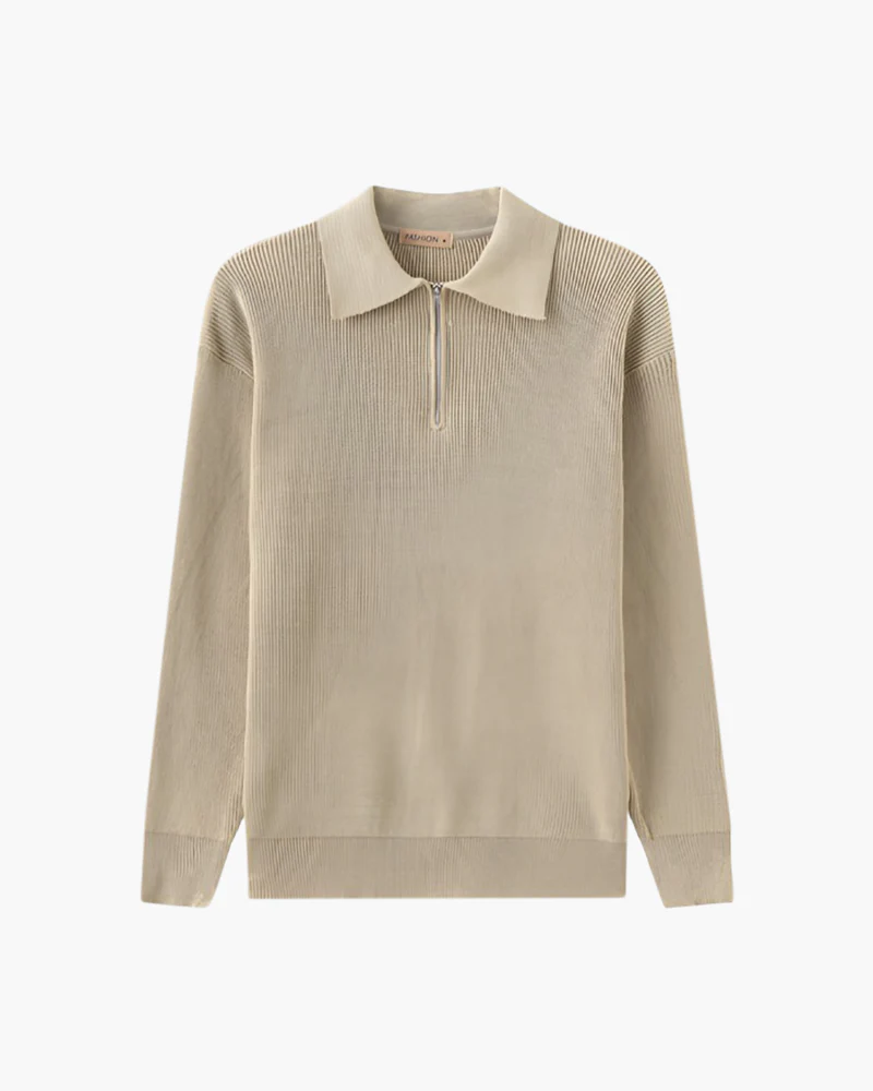 Cesare Half Zip Sweater - Image 6