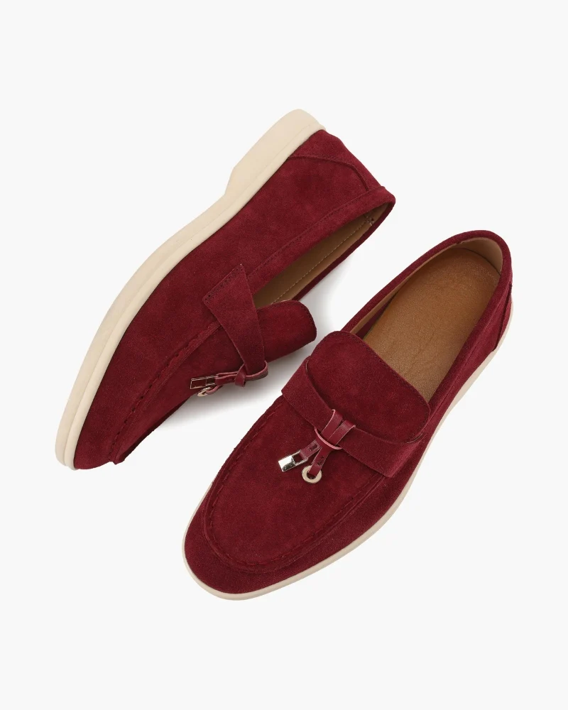 Old Money Suede Lady Loafers - Image 17