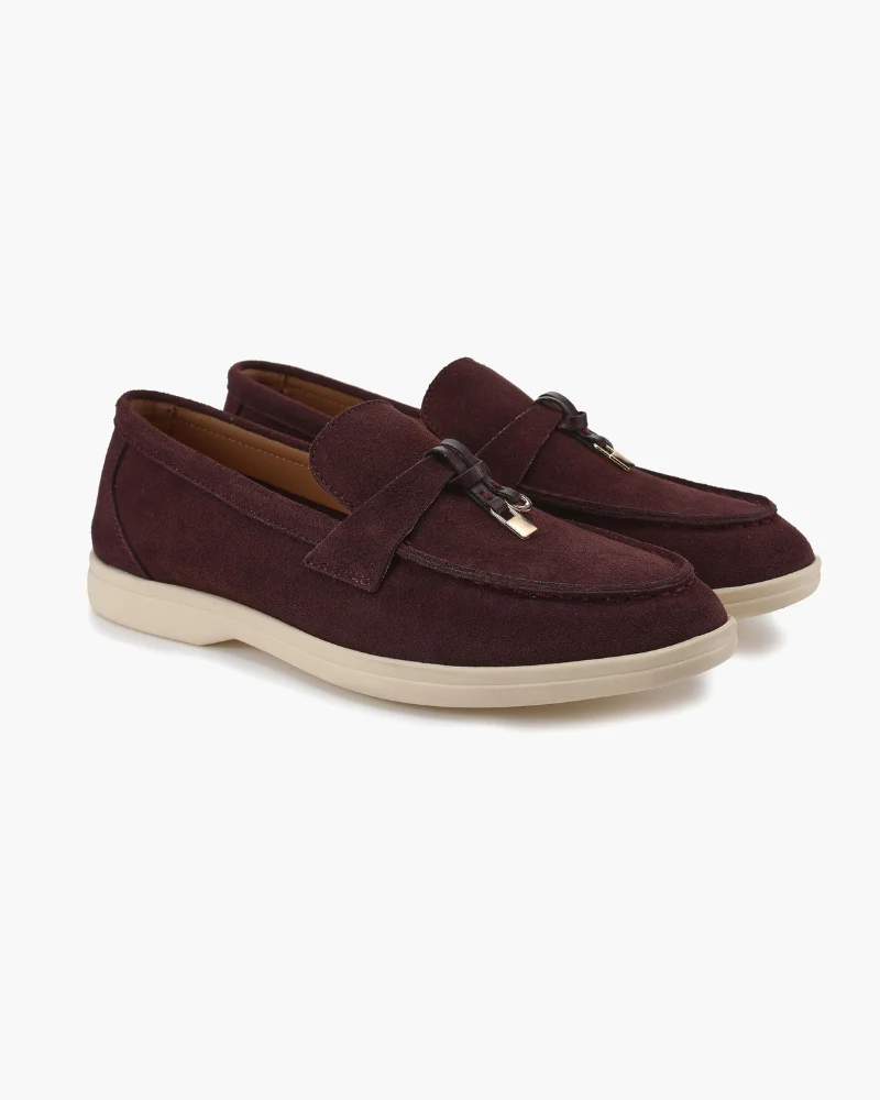 Old Money Suede Lady Loafers - Image 18