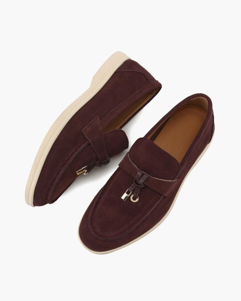 Old Money Suede Lady Loafers - Image 20