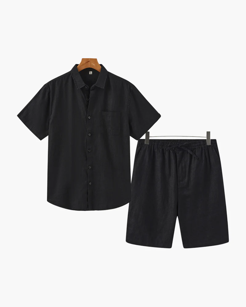 Old Money Linen Combo (Shorts) - Image 4