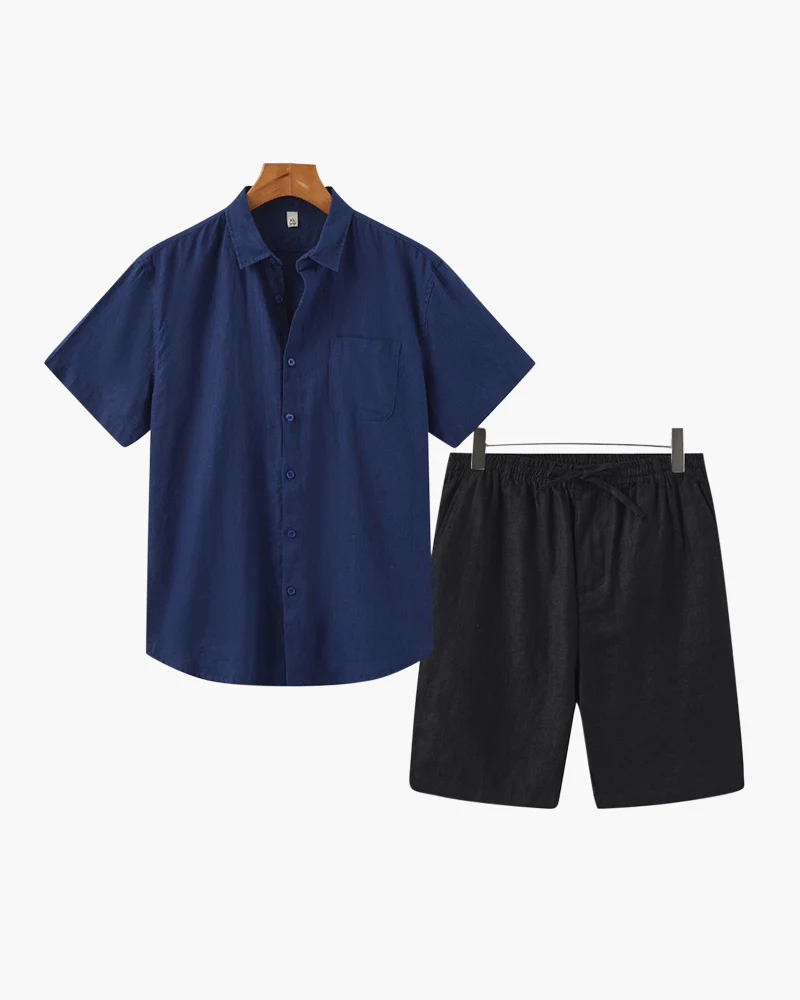 Old Money Linen Combo (Shorts) - Image 6