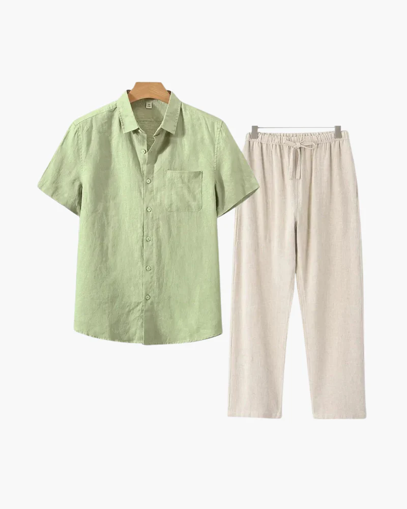 Old Money Linen Combo (Shortsleeve) - Image 3