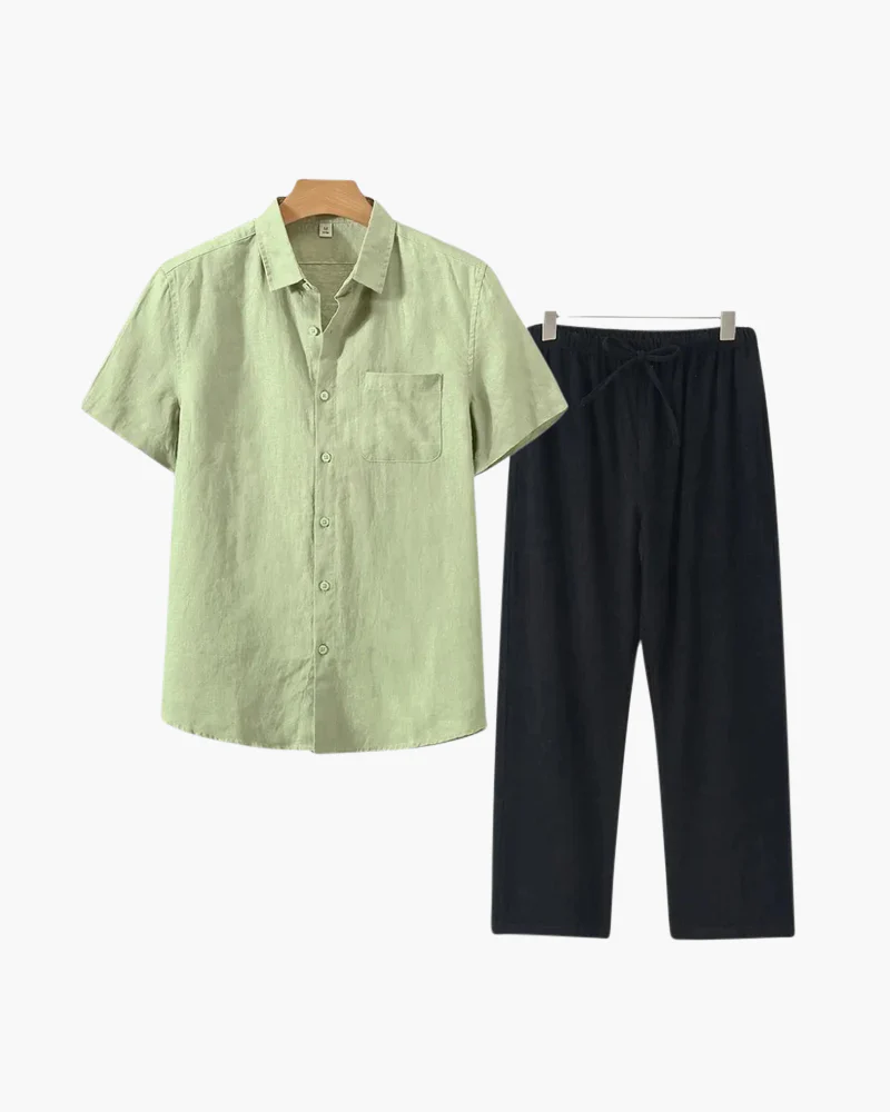 Old Money Linen Combo (Shortsleeve) - Image 5
