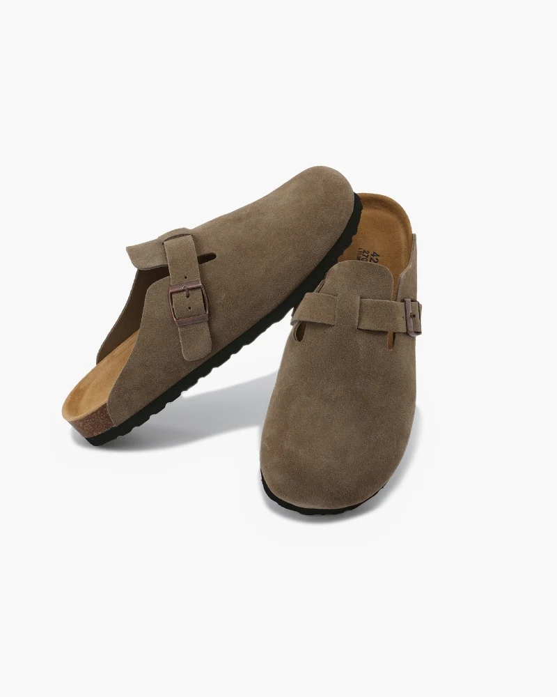 Old Money Suede Clogs - Image 14