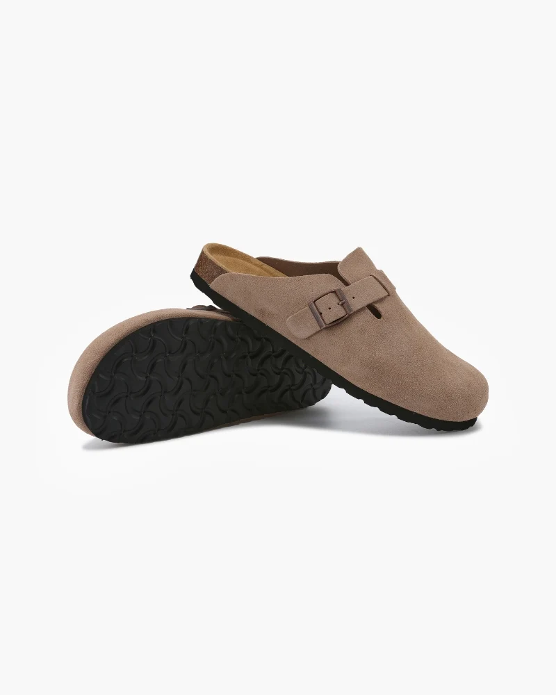 Old Money Suede Clogs - Image 4