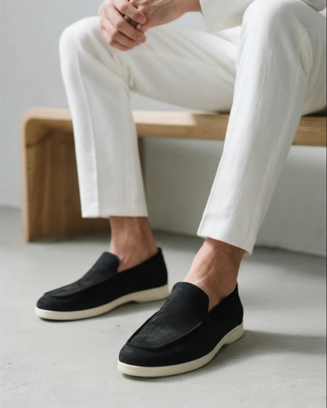 Old Money Suede Loafers - Image 8