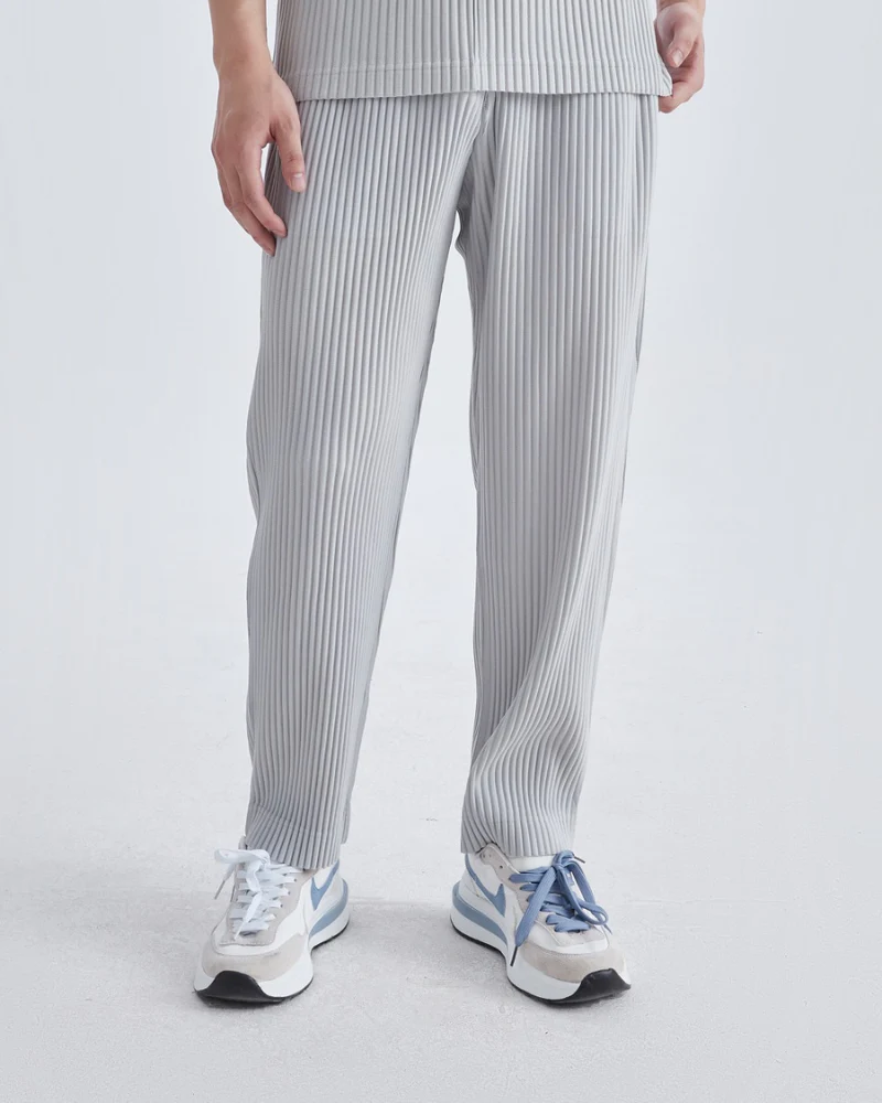 Ribbed Cotton Pantalon - Image 4