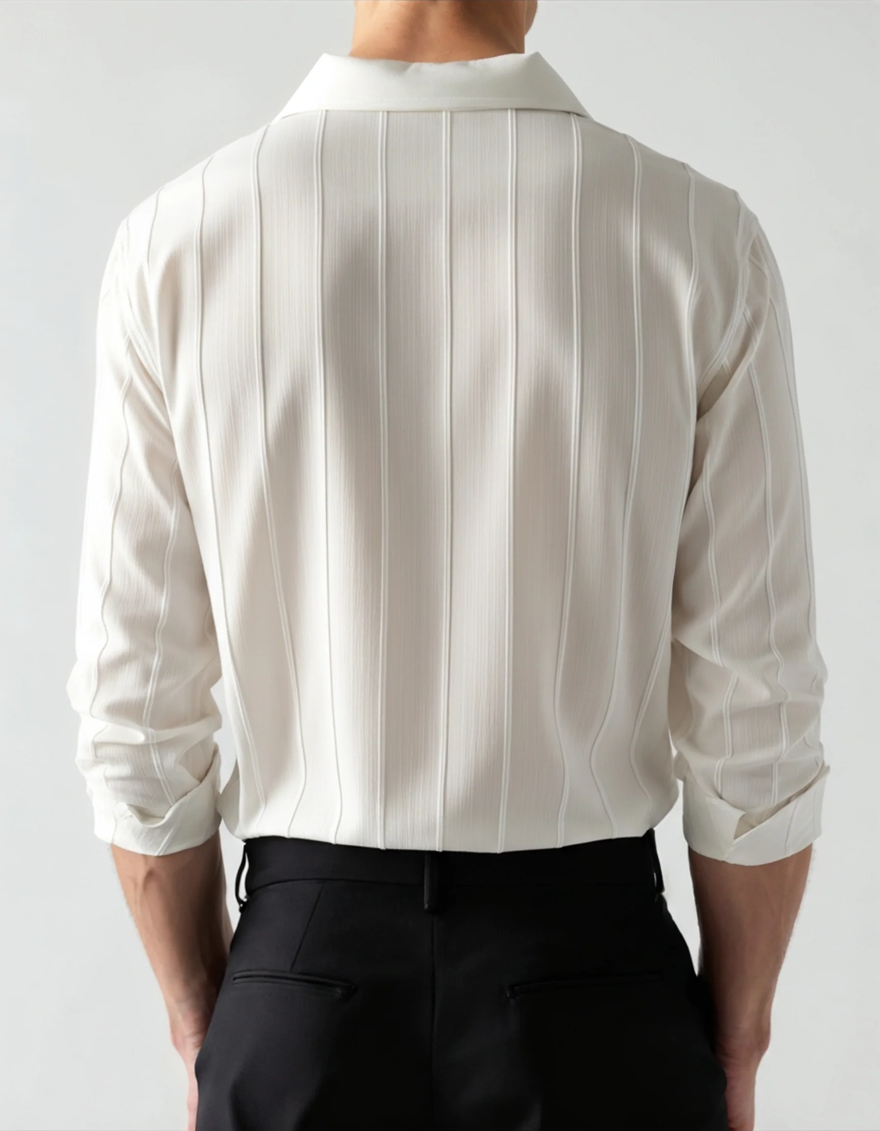 ST Tropez Ribbed Shirt - Image 3