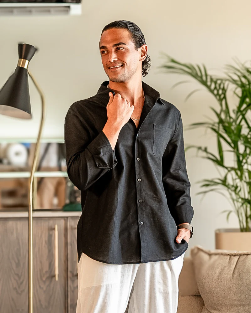 Cape Town - 100% Linen Shirt - Image 19