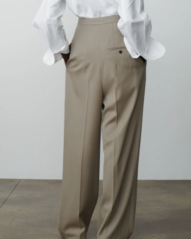 Woolen Oversized Pantalon - Image 4